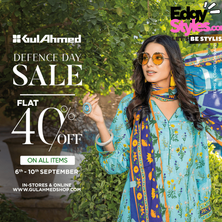 Pret- Gul Ahmed Defence Day Sale 2023 Upto 50% Off With Price